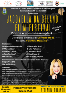 "Jacovella da Celano Film Festival", Stefania Orlando è la madrina della nuova edizione