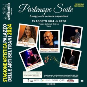 "Partenope Suite", a Ferragosto un viaggio emozionante tra le note della canzone napoletana