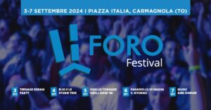 "Il Foro Festival", la sesta edizione ricca di creatività con ospiti del panorama musicale italiano