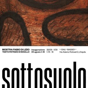 "Sottosuolo", le opere calcografiche di Fabio Di Lizio in mostra a L'Aquila