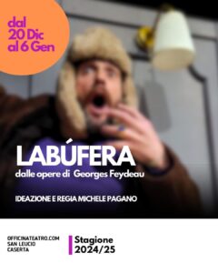 Da Feydeau a Pagano, il vaudeville torna in scena con "La Bufera"